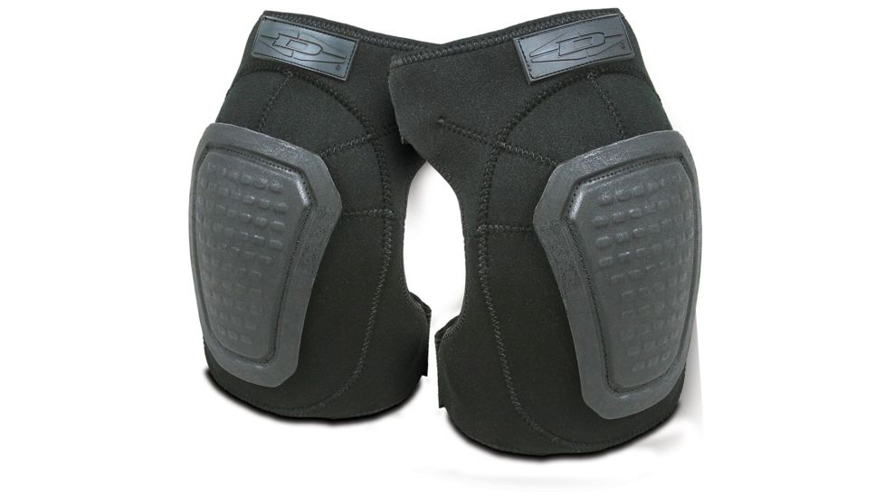 Damascus DNKPB Imperial Neoprene Knee Pads with Reinforced Non-slip Trion-X Caps, Black, 1 size DNKPB