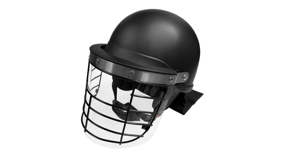 Riot Control Helmet w/ Steel Grid