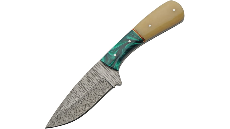 Damascus Skinner Camel Bone DM1370GN