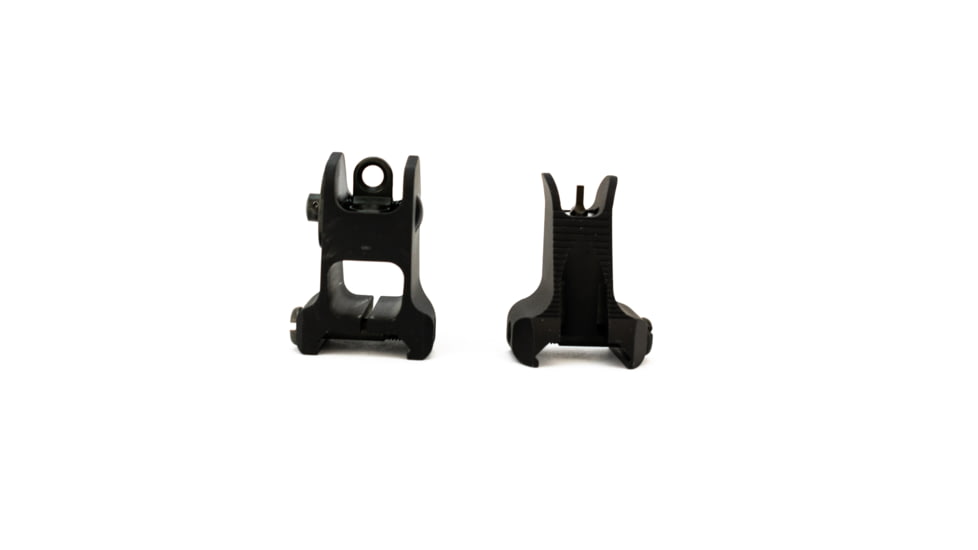 Daniel Defense A1.5 Top Mounted Fixed Front and Rear Sight, Black, 19-088-09116