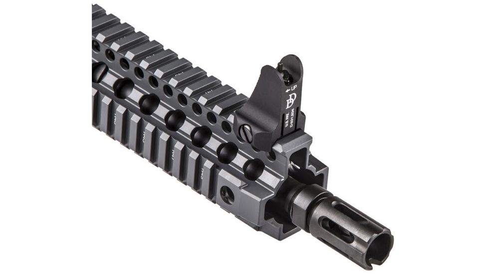 Daniel Defense A1.5 Top Mounted Fixed Front and Rear Sight, Black, 19-088-09116