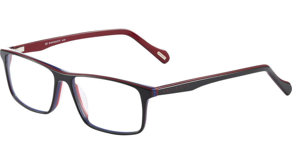 Davidoff 91055 Bifocal Prescription Eyeglasses, Black Frame, 91055-6965BI
