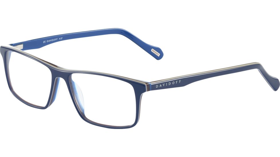 Davidoff 91055 Bifocal Prescription Eyeglasses, Dark Blue Frame, 91055-6964BI