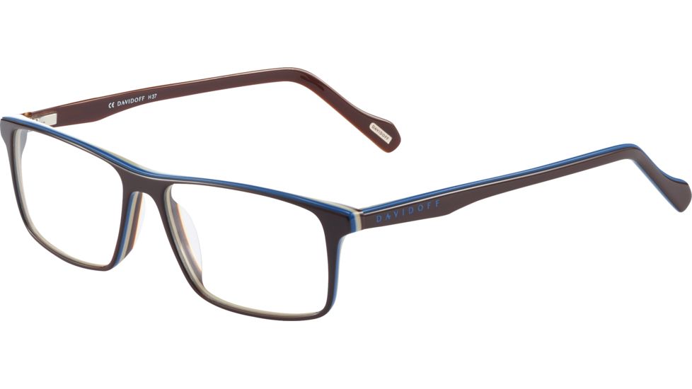 Davidoff 91055 Bifocal Prescription Eyeglasses, Dark Brown Frame, 91055-6966BI