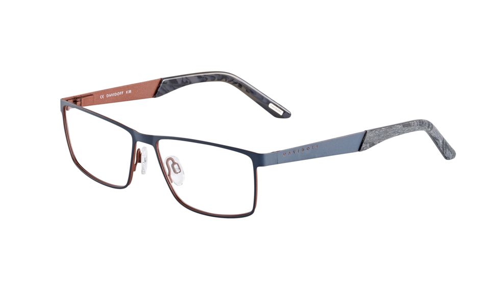 Davidoff Prescription Eyeglasses 93051 Bifocal Dark Petrol Frame