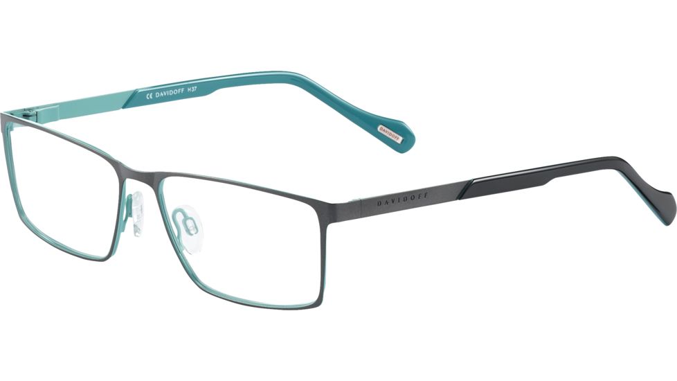 Davidoff 93061 Bifocal Prescription Eyeglasses, Gun Petrol Frame, 93061-680BI