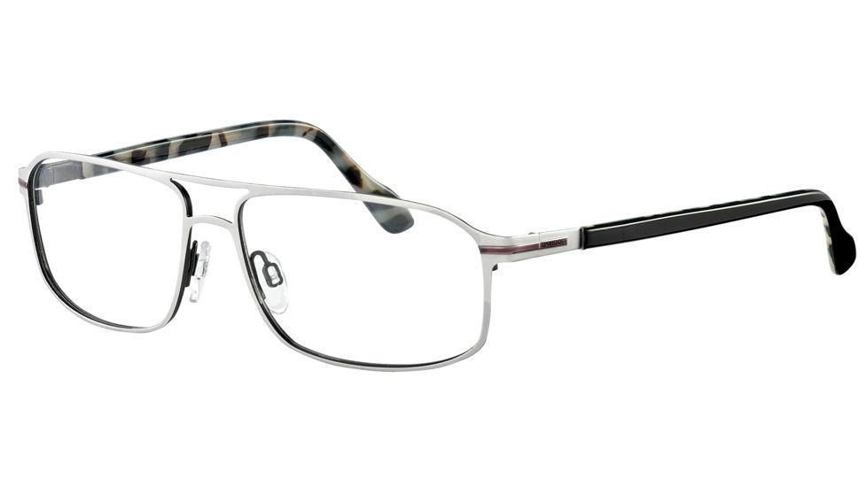 Davidoff 95100 Single Vision Prescription Eyeglasses - Grey Frame and Clear Lens 95100-566SV
