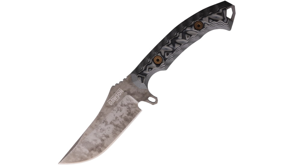 Dawson Knives Woodsman Fixed Blade Blk/Gry, DW41126
