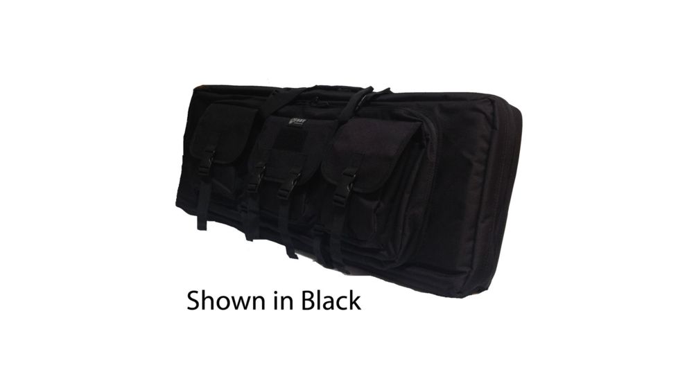 DDT 36in Double Rifle Soft Case, Ice Black/Teal DDT30722