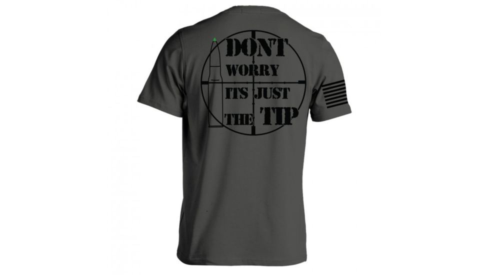 DDT Just The Tip Shirt - Men's, Grey, Large, 60414L