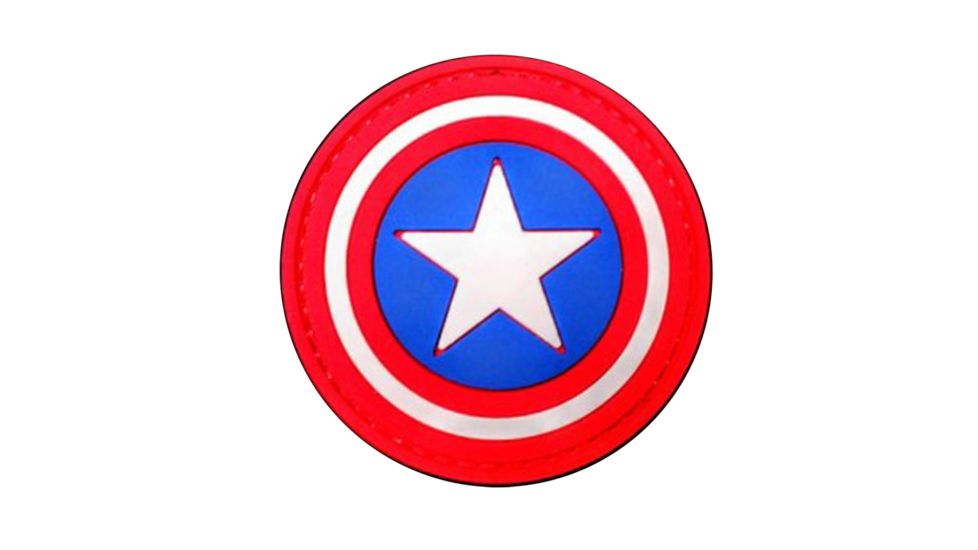 DDT Rubber Morale Patch, Captain America DDT50147