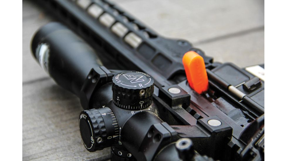 DMO - Used, Like New NightForce 2.5-10x32mm NXS Compact Illuminated Rifle Scope, 250 MOA High Velocity HV Reticle C295