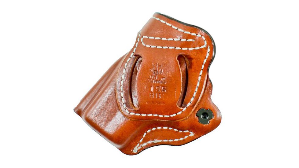 DeSantis Criss-Cross Belt Holster, Sig Sauer P238, P238 Equinox, Kimber Micro Carry.380, Colt Mustang, Pony, Right Hand, Tan, 155TAP6Z0