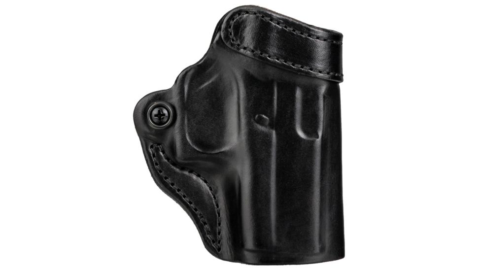 DeSantis Criss-Cross Belt Holster, Sig Sauer P238, P238 Equinox, Kimber Micro Carry.380, Colt Mustang, Pony, Left Hand, Black, 155BBP6Z0