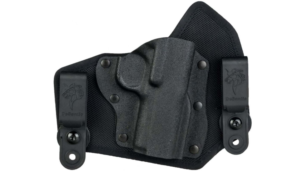 DeSantis Invader IWB Kydex Holster, Glock 43, 43X, 48, Left Hand, Kydex, Black, M65KB8BZ0
