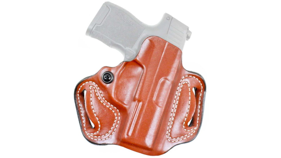 DeSantis Mini Slide Holster, Left, Glock 43X MOS w/ TLR-7 SUB, Tan, 086TB6YZ0