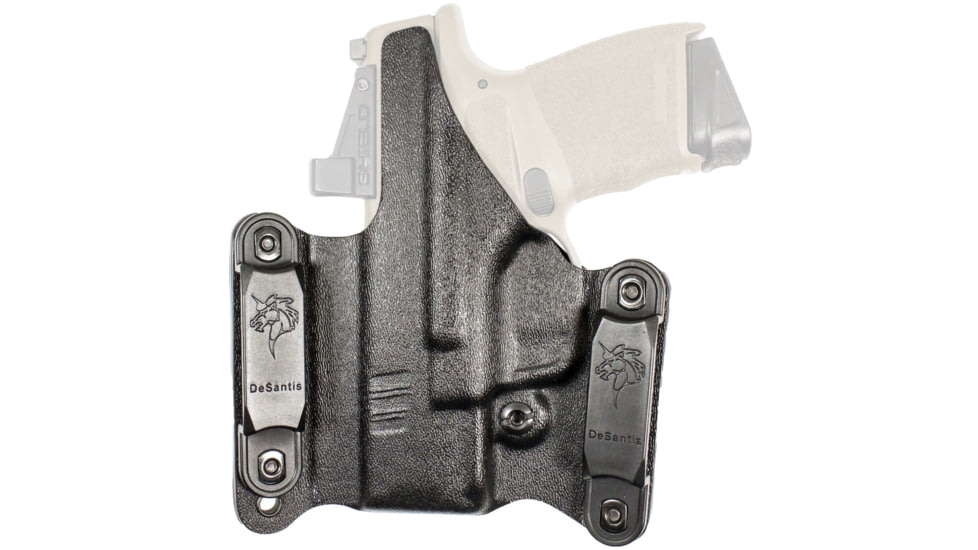 DeSantis Raptor 2.0 Kydex OWB Holster, Springfield Hellcat, Left, Black, 225KB6RZ0