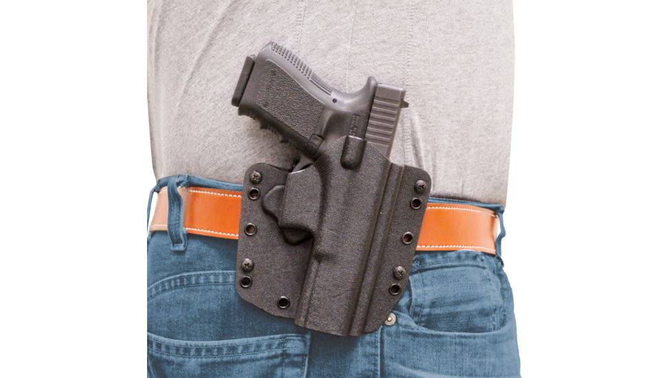 DeSantis SL Raptor OWB/IWB Kydex Holster, SIG Sauer P365, P365XL, Left Hand, Kydex, Black, 147KB8JZ0