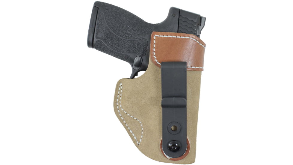 DeSantis Sof-Tuck Suede IWB Holster, S&amp;W J FrameS 2in-2 1/4in, Taurus 85/85CH 2in, Kimber K6S 2in, Charter Arms Undercover 2in, Ruger LCR 2in, LCRX, Right Hand, Plain, Natural, 106NA02Z0