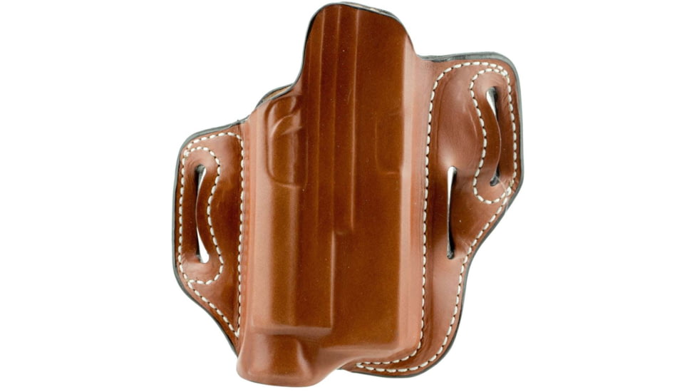 DeSantis Speed-Lite Belt Leather Holster, Glock 17, 22, 31 w/ Inforce APL, Left Hand, Plain, Tan, 132TB3JZ0