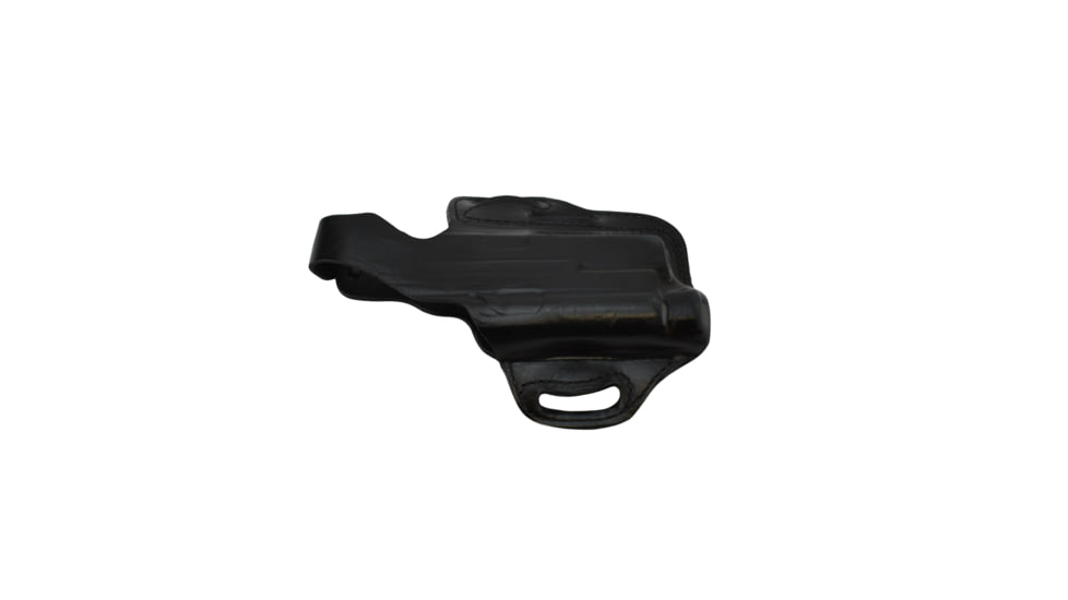 DeSantis Tac-Lite Leather Belt Holster, Glock 17, 22, 31 w/ Surefire X300, Streamlight TLR-1, Nightstick TWM-350 or TWM-850XL, Right Hand, Plain, Black, 117BAW8Z0