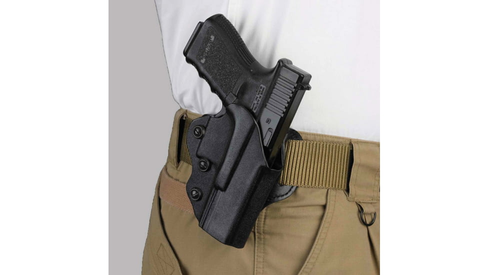 DeSantis The Facilitator Kydex Belt Holster, Glock 17, 22, 31, Left Hand, Kydex, Black, 042KBB2Z0