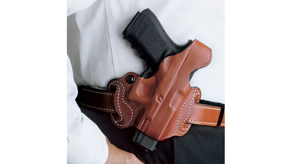 DeSantis Thumb Break Mini Slide, Belt Holster, Right Hand, Tan, 085TA8JZ0