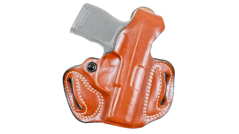 DeSantis Thumb Break Mini Slide Holster - Left, Tan 085TB85Z0 - COLT GOVT MOD .45, GOLD CUP, OFFICER, COMMANDER, 1911