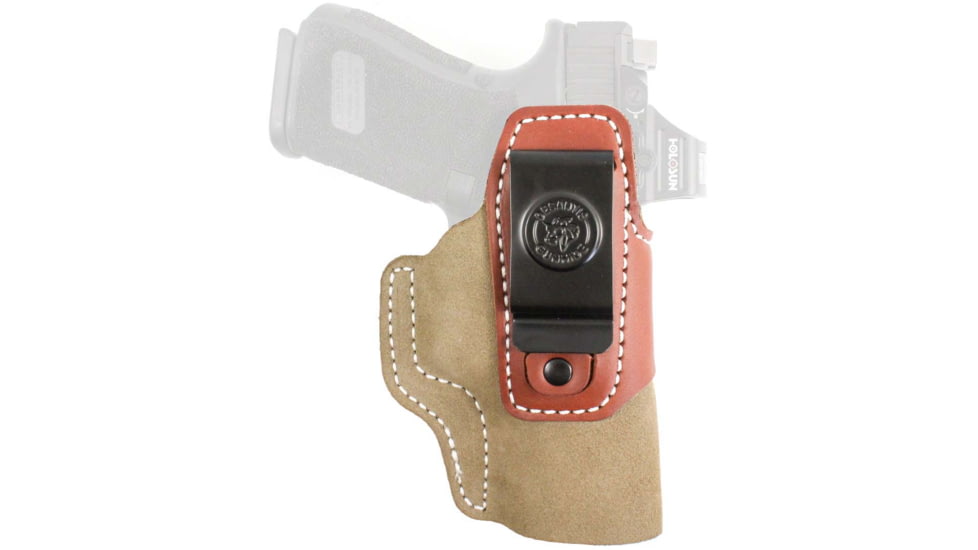 DeSantis Transit Leather IWB Holster, Glock, Walther, SIG Sauer, Heckler &amp; Koch, Ambidextrous, Kydex, Natural, 215NJB6Z0