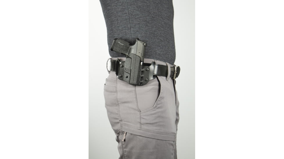 DeSantis Veiled Partner Kydex Ankle Holster Glock 19, 19X, 19 Gen 5, 23, 32, 45, With Or W/Out Red Dot And TLR-7A, Left, K, 195KB6VZ0