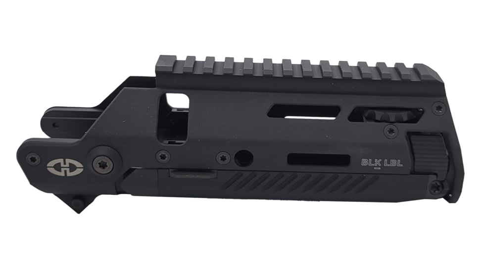 Desert Tech MDRx ALX Bipod 16 Handguard by BLK LBL, Black, Black, ACC0227-B