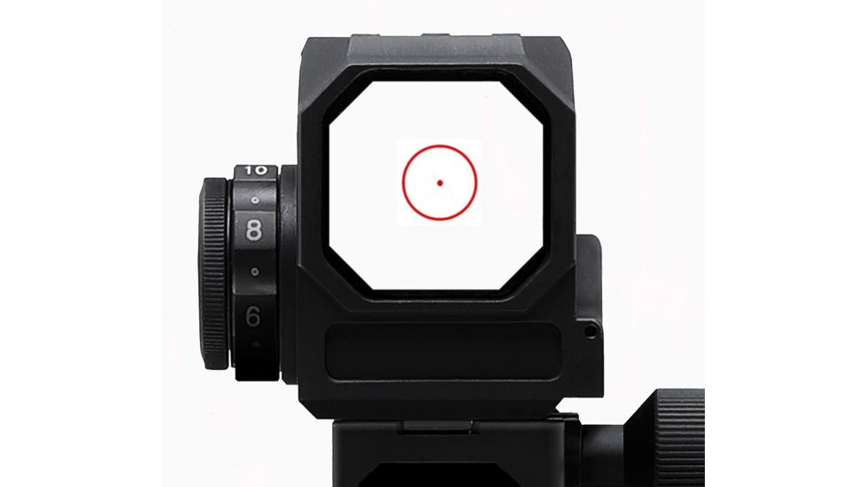 DI Optical Eagle Prismatic Circled Red Dot Sight, Matte Black, EG1C