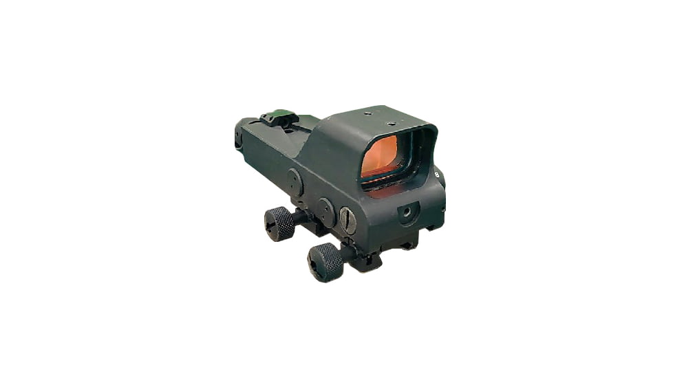 DI Optical MGOS Series Reflex Red Dot Sight, for Small Machine Guns out to 700 yds, Black, SCR-5
