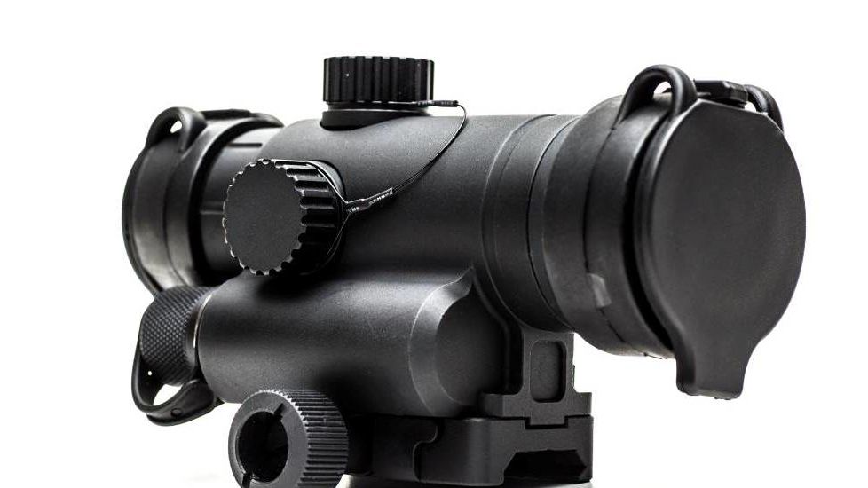 DI Optical Raven Series Red Dot Sight w/ Push Button Control and Auto Shut Off Mode, Matte Black RV2