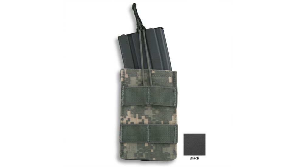 Diamondback Tactical M4/M16 Short Cut Single Mag Pouch, Black, A-BLPM04-S-BLACK