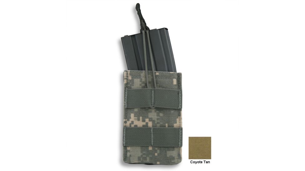 Diamondback Tactical M4/M16 Short Cut Single Mag Pouch, Coyote, A-BLPM04-S-COYOTE