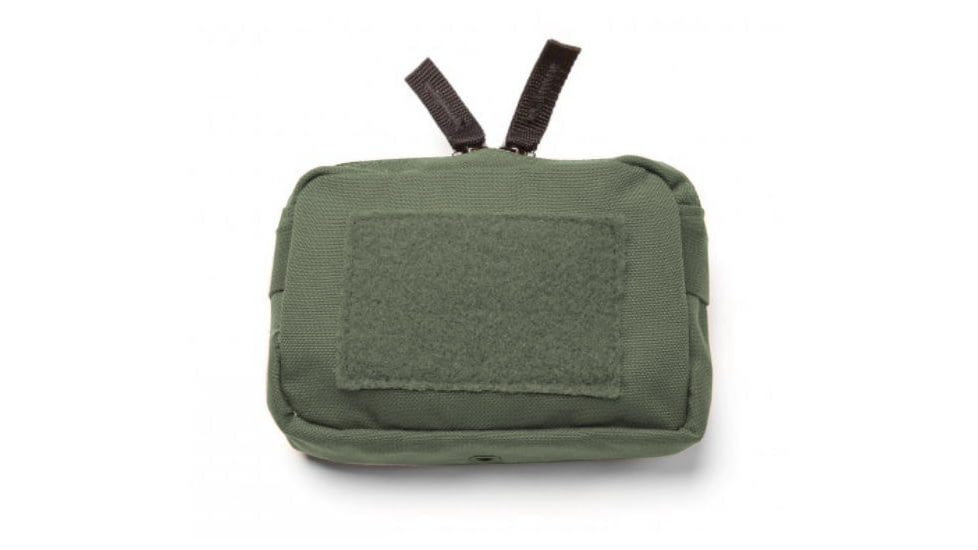 Diamondback Tactical Small Low Profile Utility Pouch 6in.W X 4in.H X 2in.D, Ranger Green, A-BLPM44-SM-RANGERGREEN