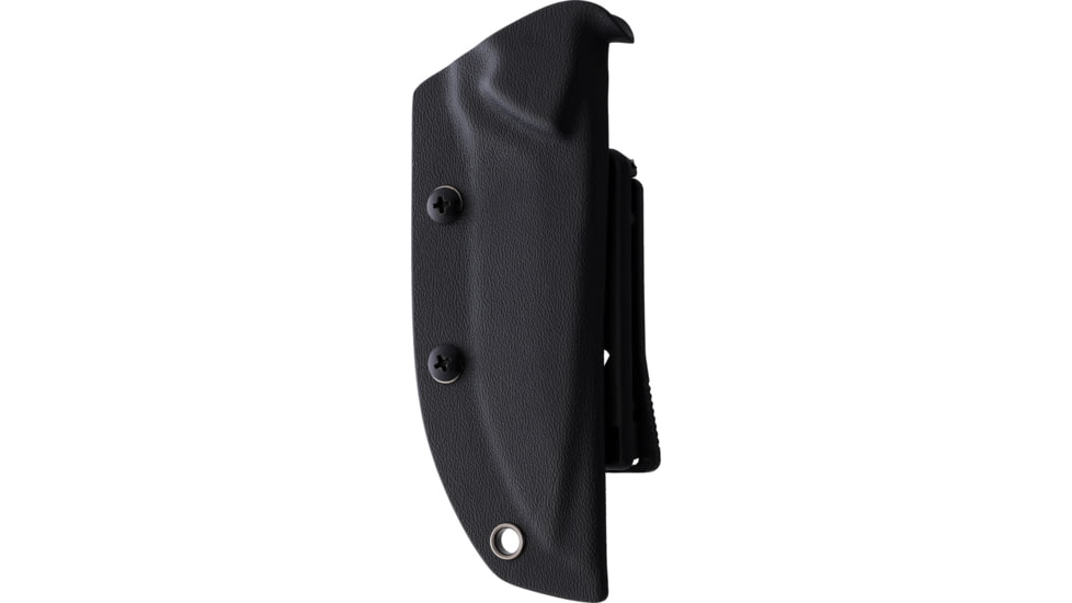 Dirty Bird Knives Chingaso Fixed Blade Black SW Knife, 8.5in Overall, 4in Stonewash/Satin 154CM Blade, Black Canvas Micarta Handle, Kydex Sheath, DBKCHG220201