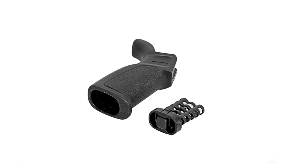 DLG Tactical AR15 Rubberized Grip w/ Beavertail, Black, DLG138B