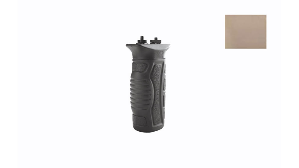 DLG Tactical Rubberized Foregrip, M-Lok, Tan, DLG165T