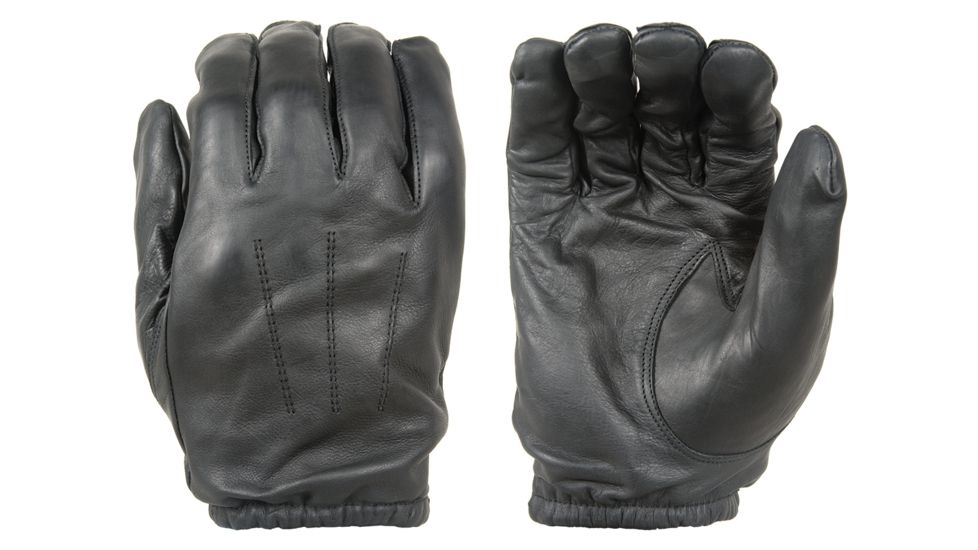 Damascus DFK300 Frisker K Leather Gloves with KEVLAR Cut Resistant Liners, Small, Black DFK300SM