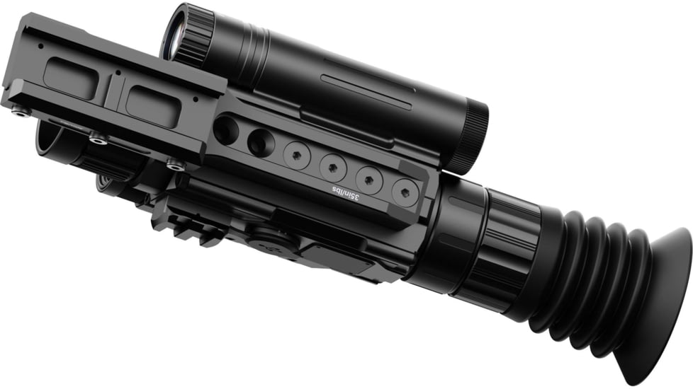 DNT Optics ThermNight 2.5-10x Thermal Rifle Scope, 5-20x Day/Night w/ Laser Rangefinder