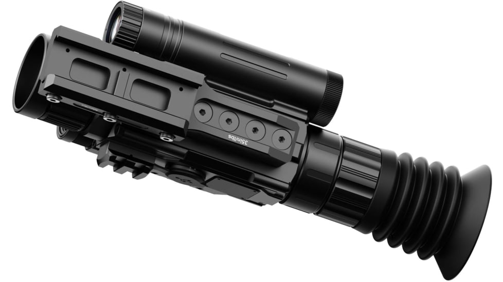 DNT Optics ThermNight 2.5-10x Thermal Rifle Scope, 5-20x Day/Night w/ Laser Rangefinder