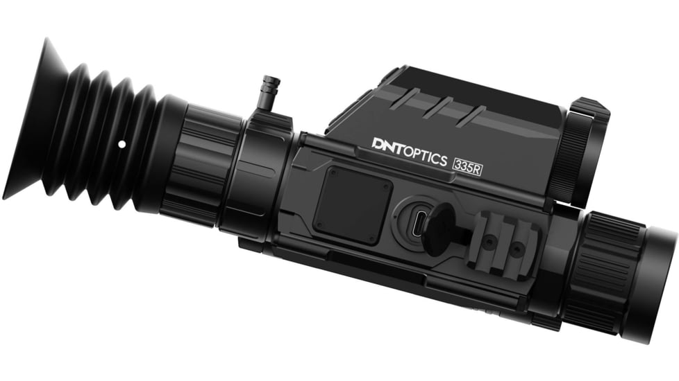 DNT Optics ThermNight 2.5-10x Thermal Rifle Scope, 5-20x Day/Night w/ Laser Rangefinder
