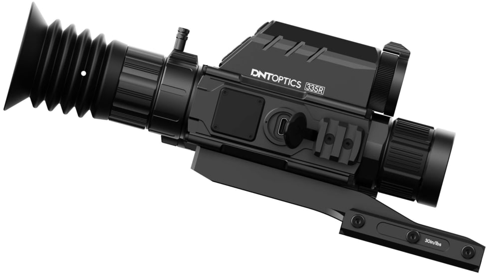 DNT Optics ThermNight 2.5-10x Thermal Rifle Scope, 5-20x Day/Night w/ Laser Rangefinder