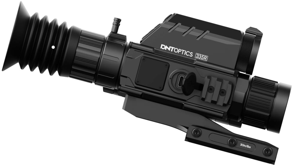 DNT Optics ThermNight 2.5-10x Thermal Rifle Scope, 5-20x Day/Night w/ Laser Rangefinder