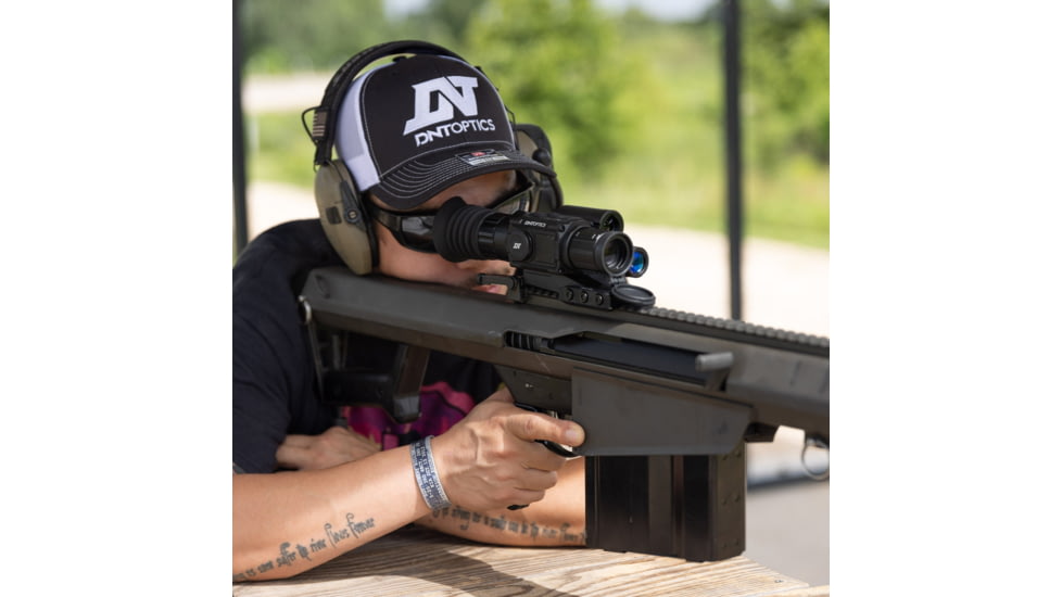 DNT Optics Zulus HD 3-12x V2 Night Vision Riflescope w/ Laser Rangefinder