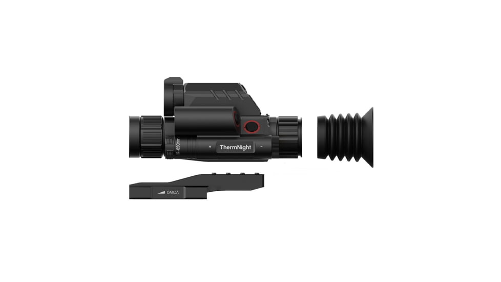 DNT Optics ThermNight 3-12x52mm Thermal Rifle Scope w/5-20x Night Vision Multispectral Scope with Laser Rangefinder and Ballistic Calculator