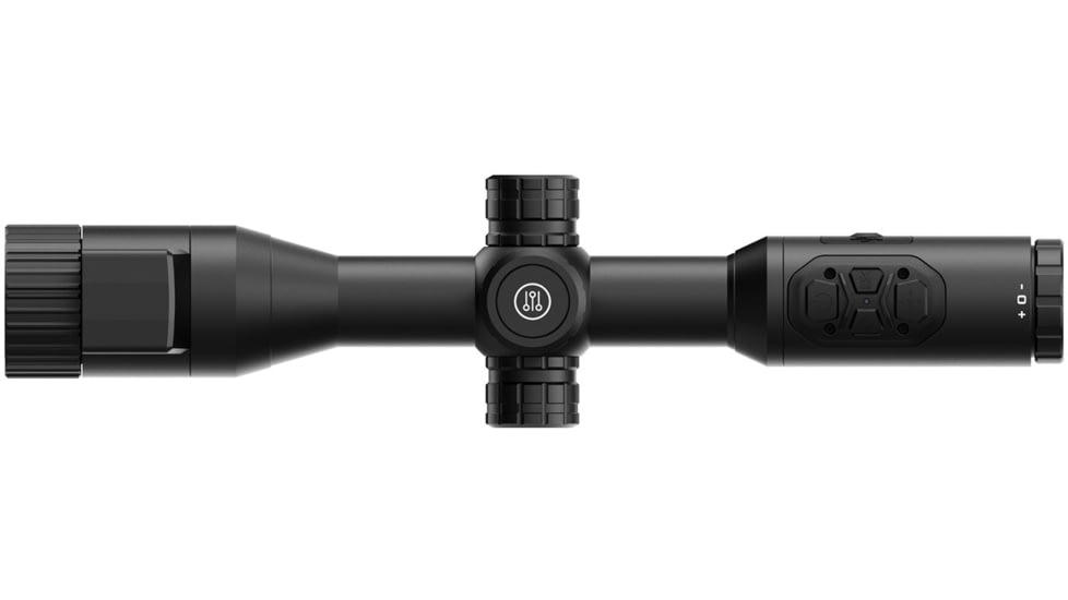DNT Optics Zulus 4K 3-24x50mm Night Vision Riflescope w/Laser Rangefinder and DNT Ballistic Engine, Black, ZT4K324R