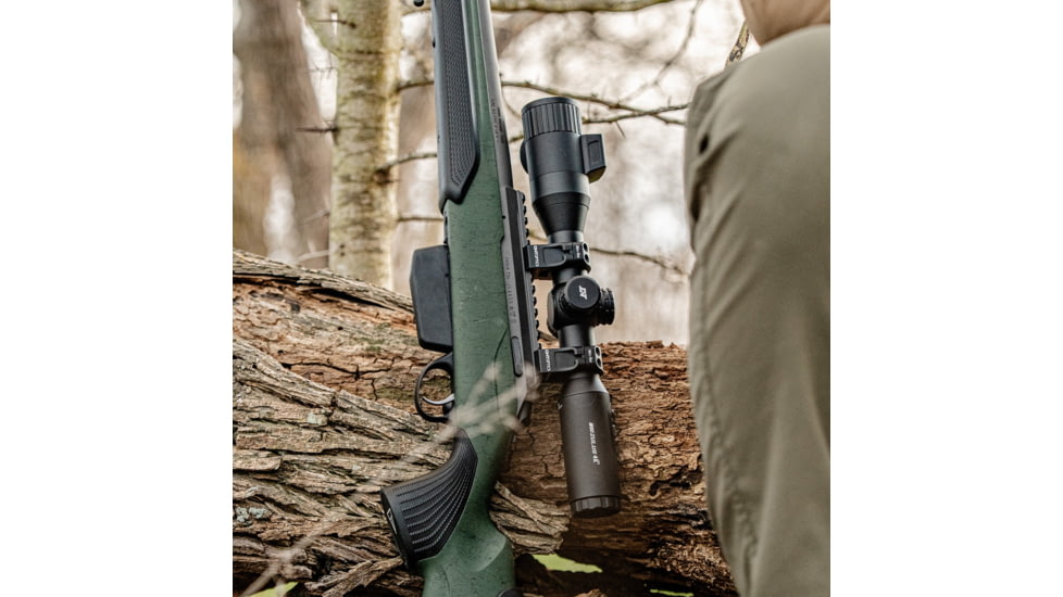 DNT Optics Zulus 4K 3-24x50mm Night Vision Riflescope w/Laser Rangefinder and DNT Ballistic Engine, Black, ZT4K324R